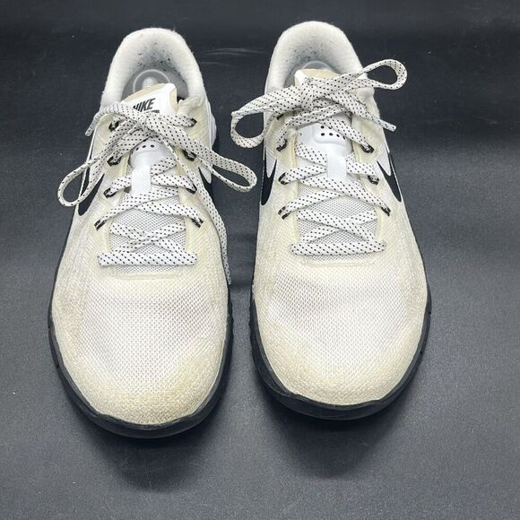 Nike Metcon 3 Womens 7 849807-100 crossfit gym training sneaker white black - Picture 4 of 9